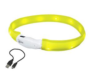 Nobby 77035 - Nastro Luminoso a LED Visible, 25 mm, 55 cm, 86 g, Colore: Giallo