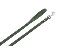 Nobby 78516-50 - Guinzaglio Soft Grip verde bosco, lunghezza: 120 cm, larghezza: 25 mm