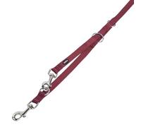Nobby 79100-12 Guinzaglio Classic Bordeaux, lunghezza: 200 cm, larghezza: 20 mm