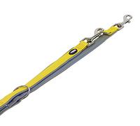 Nobby 80530 - 65 Guinzaglio Classic preno, Giallo/Grigio