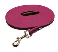 Nobby 80644-64 - Guinzaglio anti-scivolo lampone, lunghezza: 5 m, larghezza: 17 mm