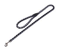 Nobby 80707 - 05 Guinzaglio Corda, Nero/Grigio