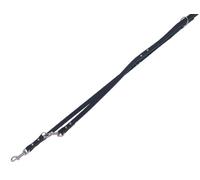 Nobby 80931-05 - Guinzaglio TABIL nero, 200 cm, 18 mm