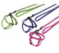 Nobby accessorio in nylon per coniglio "Carrot" blu