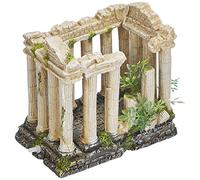 Nobby Acrópolis con plantas adornos de acuario, 16 x 10,5 x 14,2 cm