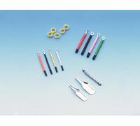 Nobby anelli di plastica per canarini sacchetto 100 pezzi, 3,0 mm