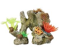 Nobby Aqua Ornaments - Corallo con Piante, 11 x 7 x 8,5 cm, 1 Pezzo