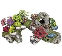 Nobby Aqua Ornaments Corallo con Piante, 28,0 x 12,0 x 13,5 cm, 1 Pezzo