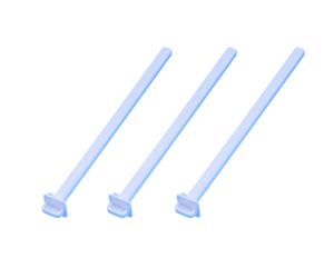 Nobby asta per sedere per collegamento trasversale 22 cm bianco
