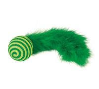 Nobby Ball con rassel e piume 19 cm