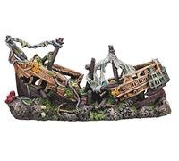 Nobby Battle Ship Acquario Decorativo, 2 x -Large 57 x 26 x 29 cm