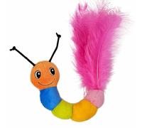 Nobby Bruco peluche con piuma, 15 cm