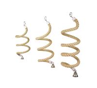 Nobby Cage Toy, corda in sisal "spirale" grande naturale