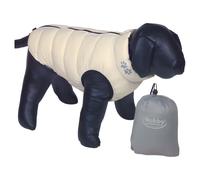 Nobby Cappotto Per Cani Leggero Beige-Grigio Reversibile, Lavabile, Leggero