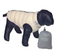 Nobby Cappotto per cani Light beige-grigio, 40 cm