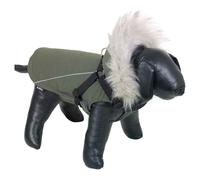 Nobby Cappotto Per Cani Mily Verde, Impermeabile, Con Imbracatura E Cappuccio