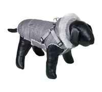 Nobby Cappotto Per Cani Polar 2in1 Grigio Con Imbracatura E Riflettore Per Cani