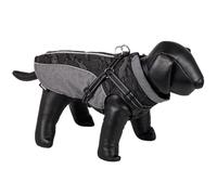 Nobby Cappotto per cani REKU 2 in 1, grigio-nero, 36 cm