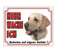 Nobby Cartello di avvertimento Labrador chiaro 250 x 200 mm