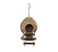 Nobby - Casetta in Noce di Cocco con scaletta, 31 x 11,5 cm