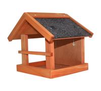 Nobby Casetta per Uccelli Oskar Marrone-Rosso Con Anflugstange 25x21x22cm