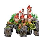 Nobby castello con piante acquario decorativo, 37 x 20.5 x 31.5 cm