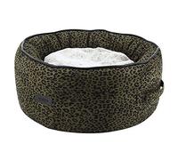 Nobby - Cestino Leo, Colore: Marrone Leopardato, Ø 45 x 19 cm