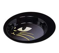 Nobby - Ciotola Acqua Cane in Acciaio Inox Kitty, Antiscivolo, 19 cm, 0,34 l, Colore: Nero