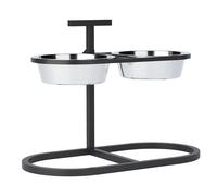 Nobby ciotola "CALME" regolabile 53 x 26,5 x 40 cm; inclusi 2 ciotole 2 x ca. 1800 ml