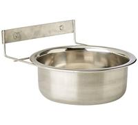 Nobby ciotola in acciaio inox con fissaggio Ø 21,0 cm 1,80 ltr. Anello con vite