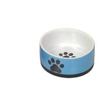 Nobby ciotola in ceramica "Paw" blu Ø 14 x 6,5 cm, 0,4 l