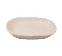Nobby ciotola in ceramica per gatti "Jada" crema/crema; 16 x 12 x 2,5 cm, 0,10 l