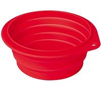 Nobby ciotola in silicone, pieghevole ca. 500 ml rosso