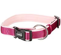 Nobby Classic Preno Collare per cani, 45-65 cm/25-35 mm, lampone/rosa