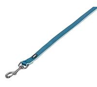 Nobby Leine "Classic Preno" L: 120 cm, B: 15/20 mm azzurro chiaro / azzurro chiaro