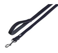 Nobby Classic Preno - Guinzaglio per Cani, 120 cm, 15-20 mm, Colore: Nero/Grigio