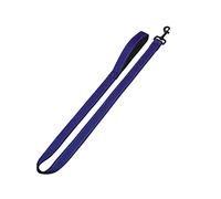 Nobby Classic Reflect - Guinzaglio Morbido, 120 x 2 cm, Colore: Blu/Nero