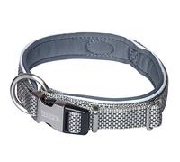 Nobby - Collana "Classic Preno Royal", Grigio, S-M (38-47 cm)