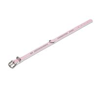 Nobby collana "Crystal" a doppia fila 47 cm (35-41 cm), 17/19 mm rosa / bianco