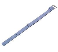 Nobby - Collana Velours, Blu Chiaro (Sky), 47 cm (38-44 cm); 22/25 mm
