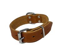 Nobby collar "TABIL" extra largo cuoio 45 cm (32-36 cm), 30 mm
