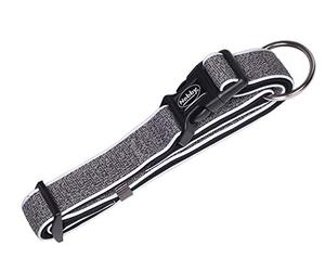 Nobby Collare Cayo, Grigio, L: 30-45 cm, Larghezza: 20/25 mm, 1 Pezzo