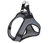 Nobby Collare Cayo Grigio Per Cani, Traspirante In Microfibra, Regolabile