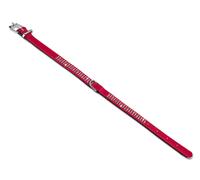 Nobby collare "Crystal" a tre file 47 cm (35-41 cm), 22/24 mm rosso