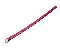 Nobby collare "Crystal" a una fila 32 cm (23-28 cm), 12/14 mm rosso
