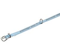 Nobby Collare Crystal Monopetto Azzurro/Bianco 27 cm (18-23 cm), 12/14 mm, 1 Pezzo