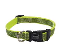 Nobby collare "FULL REFLECT" giallo M-L: L: 35-55 cm, B: 20 mm