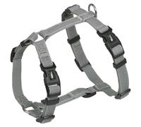 Nobby Collare Full Reflect Grigio, Regolabile Senza Passi, Accessori Per Cani