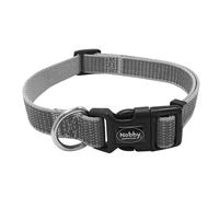 Nobby collare "FULL REFLECT" grigio S-M: L: 30-45 cm, B: 15 mm