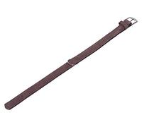 Nobby Collare in Velluto Marrone (Root); 42 cm (33-39 cm); 19/21 mm